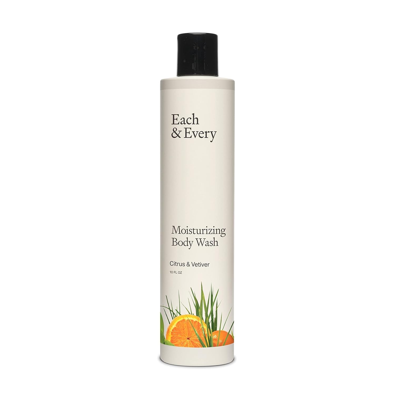Each & Every Sensitive Skin Body Wash for Women & Men - Coconut & Lime - Moisturizing All Natural Body Wash & Shower Gel in Recyclable Packaging - Paraben, Sulfate & Cruelty-Free (10 Fl Oz)